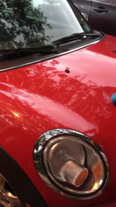 Creative way for fixing dents!