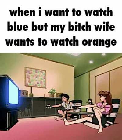 STFU I WANNA WATCH BLUE