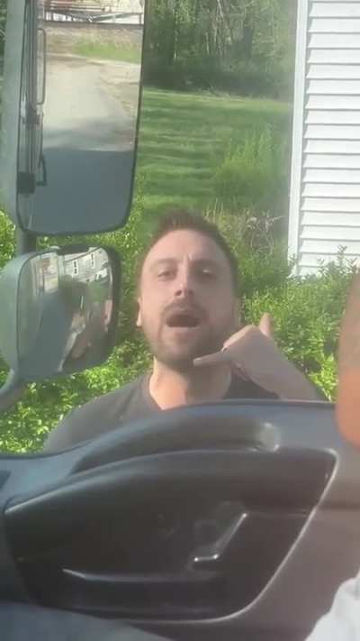 Racist man harassing a black man in Pennsylvania