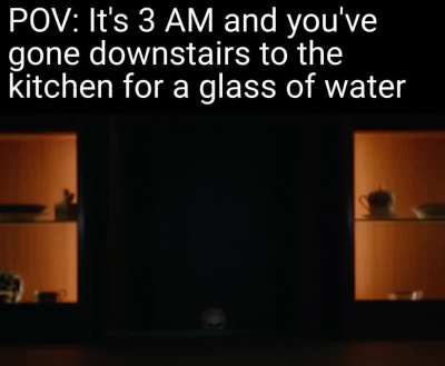 Thirst was preferable to this...
