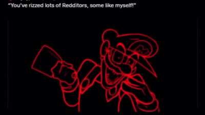 “It’s-a me, THE RIZZLER!” - M