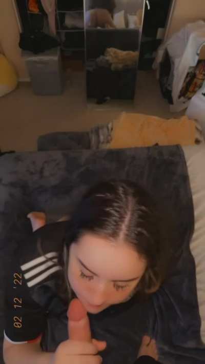Let me suck your dick while watching the World Cup