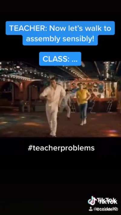 When you and the lads just wanna vibe before your first lesson