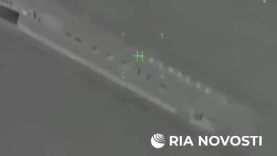 SAA Air Force takes out entire HTS militant convoy headed towards Aleppo 