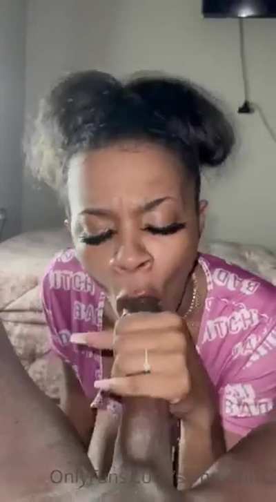 Blowjob Deepthroat Ebony OnlyFans POV Porn GIF by caspe<wbr>rfngo<wbr>ated1