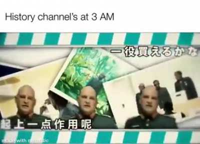 History channel at night