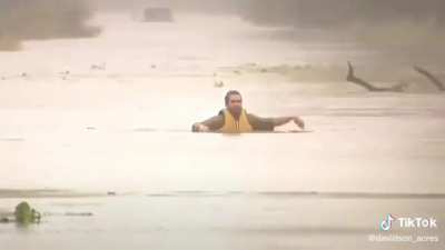 From the recent floods