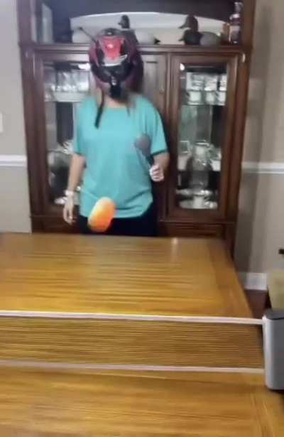 “That’s enough ping pong for now hooman”