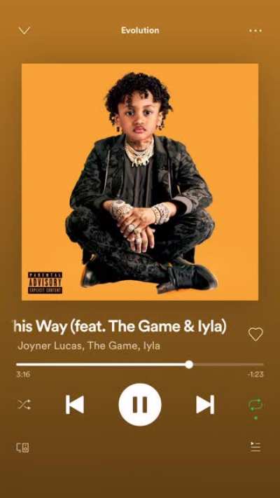 X referenced on Joyners new album that came out, (start of the first line was cut but it said bad vibes forever)
