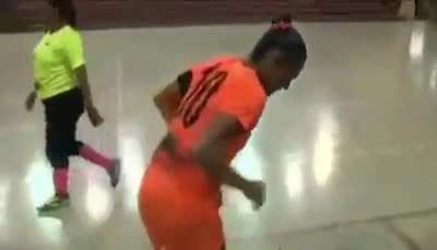 Brazilian women's futsal fight