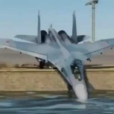 Su-27 naval refueling