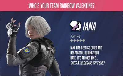 Pause (or screenshot) to reveal your Siege Valentine <3