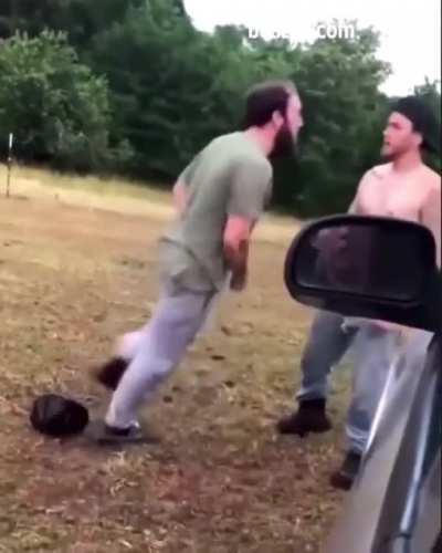 I’ll intimidate him before we start fighting.