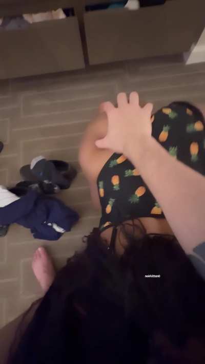 all i need is one more person behind me pounding my pussy