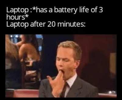 Laptop : That's not who I am anymore