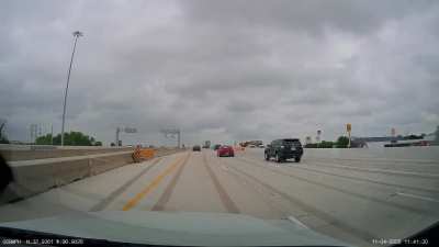 Wife had a close call on her way home today