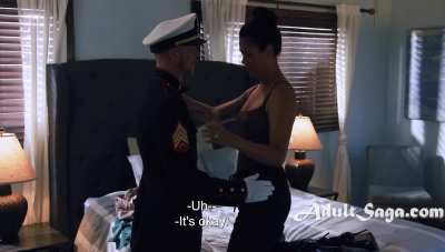 Fucking Stepson In Her Late Husbands Uniform