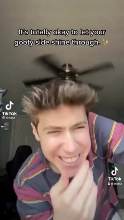 Just being goofy :)