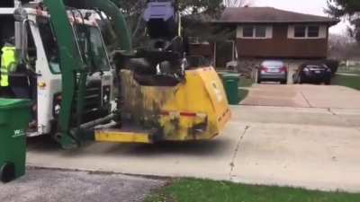 Just another day as a waste collector