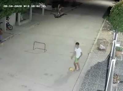 How kids be playing ball in Iran; professional hitman undercover