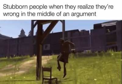 They rather die than be wrong