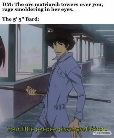 He died as he lived, trying to seduce something horribly dangerous