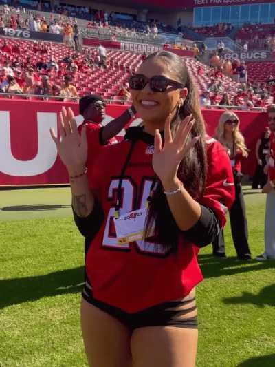 Video from the Bucs game IG 11/30/25