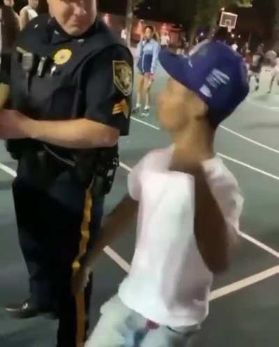 Police brutality!