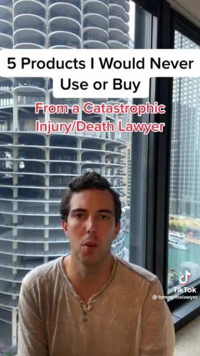 Products not to use
