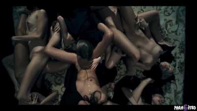 Lesbians Orgy 