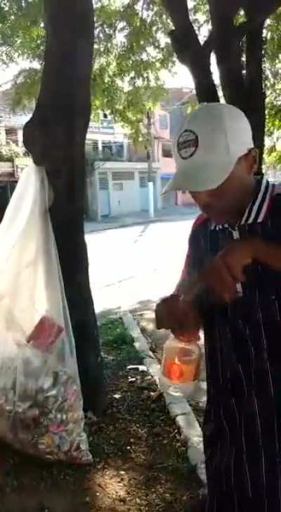O primo n soltou