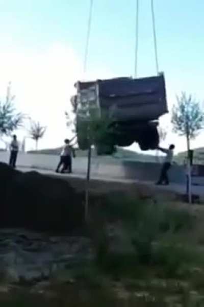 Truck plus Crane