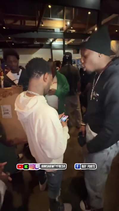 Producer Shawty Fresh and BTB Dezz from the Clover Boys link up  #irlstreaming #prod<wbr>ucerl<wbr>ifest<wbr>yle