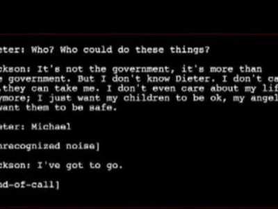 Michael Jackson's last phone call