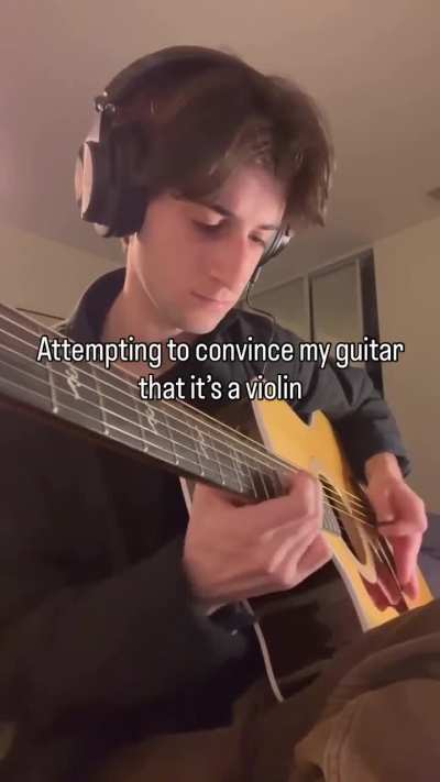 Mad guitar skills(source link in description)