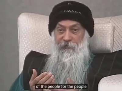 In a land of Kings and Lineages, My Master speaks on Democracy.