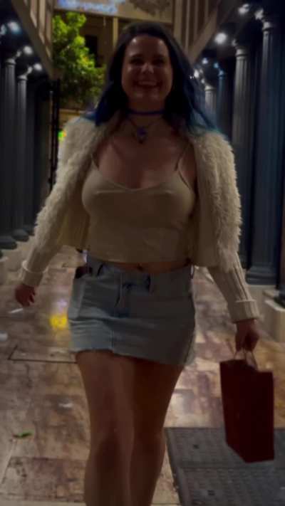 Crop tops and Braless are always the best combos.