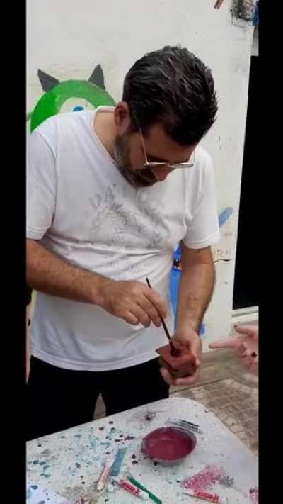 Pintando a Ed Sullivan