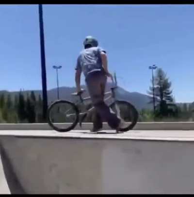 The way he glides