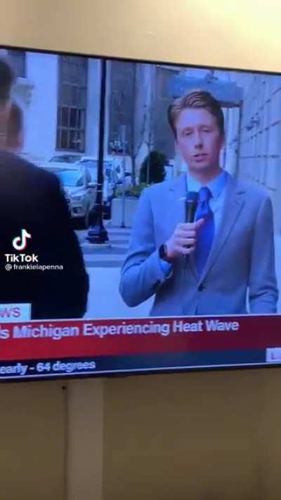 The weather isn’t the thing that has him heated
