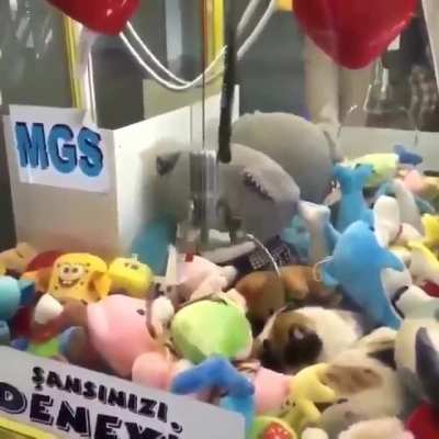 Apenas uma máquina de pelúcias normal
