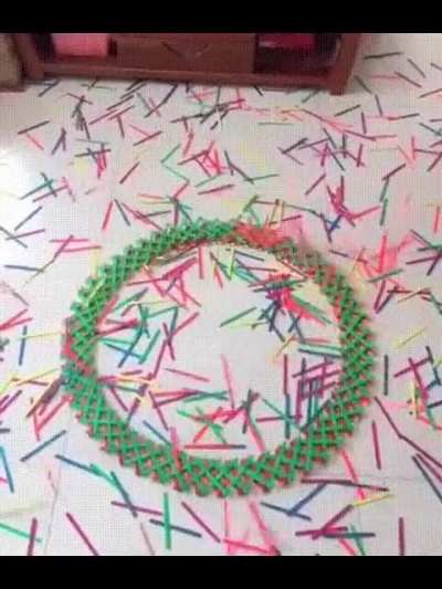 Colorful stick bomb