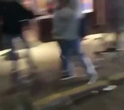 Even the cops couldn't believe it.