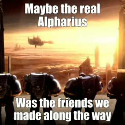 Your mom be like Alpharius, but my mom be like Omegon