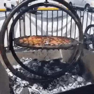 How's this for a braai stand?