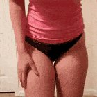 Start from the back work your way to the front :)