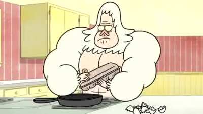 fuck it instead of SpongeBob its regular show eggsellent challenge.