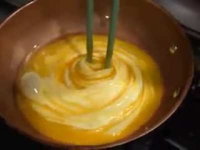 Making a different kind of omelette