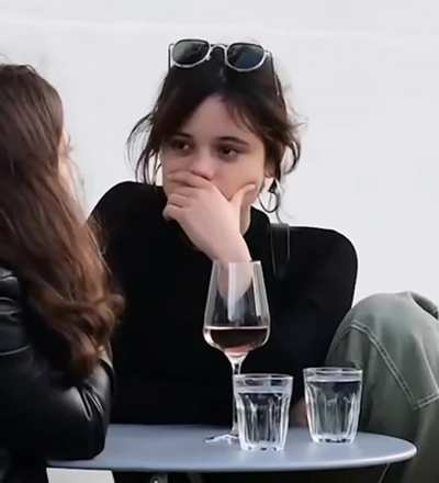 imagine if Jenna Ortega looked at you like this