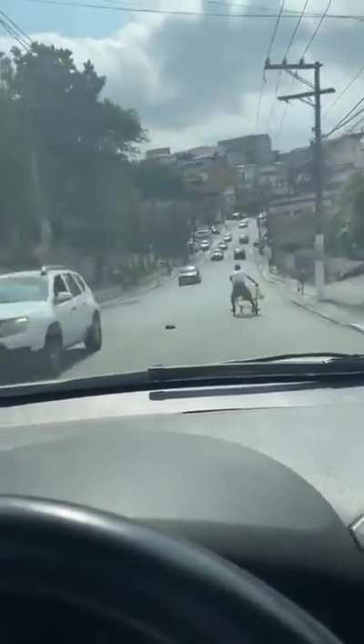 Wcgw using flip flops to brake